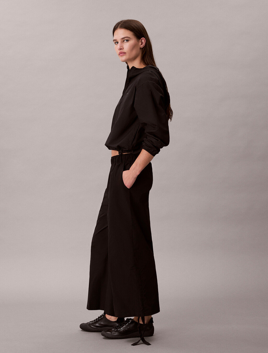 Commuter Capri Cargo Pant, Black, hi-res