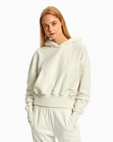 TWO TONE MONOGRAM HOODIE, Tofu, hi-res