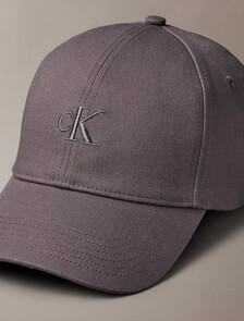 Burnout Emblem Logo Denim Cap, Charcoal Gray, hi-res