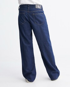 90s Loose Linen Jeans, RINSE, hi-res