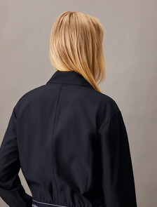 Essentials Modern Sport Windbreaker, BLACK BEAUTY, hi-res