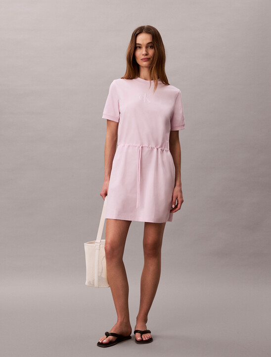 Cooling Tie Waist T-Shirt Dress