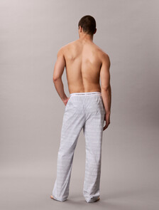 Cotton Poplin Sleep Pants, 21691 Sequin Logo Plein Air, hi-res