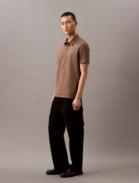 Double Mercerized Cotton Short Sleeve Polo