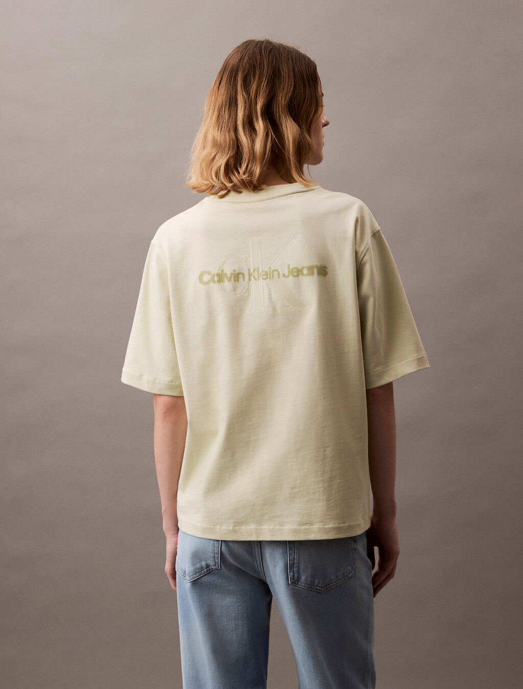 Relaxed Gloss Logo T-shirt, Aloe Wash, hi-res