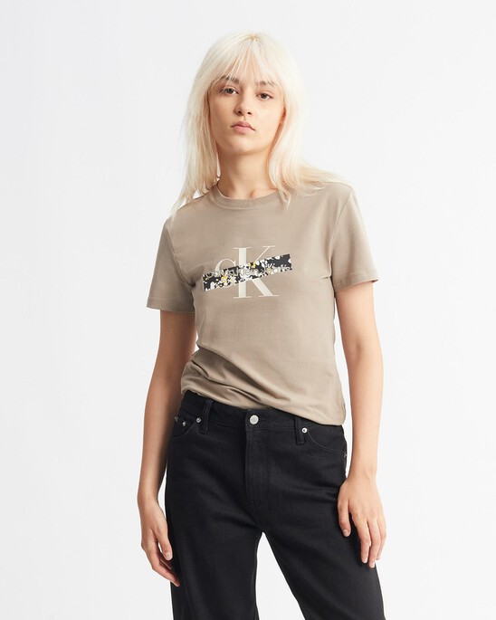CENSORED MONOGRAM SLIM TEE
