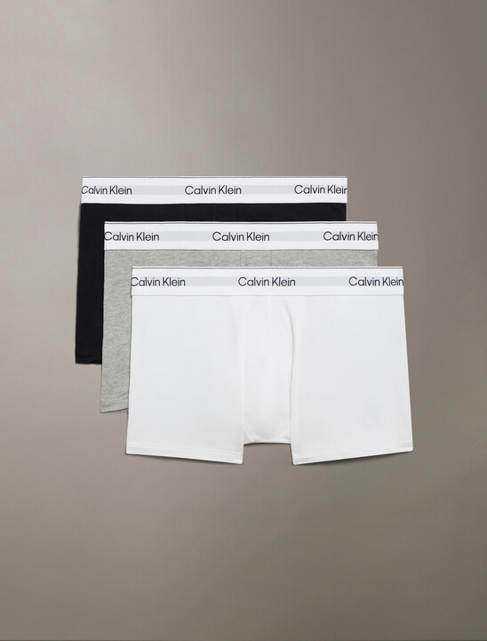 Icon Cotton Stretch Trunks 3 Pack