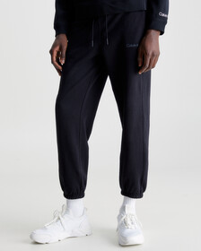 Cotton Terry Joggers, BLACK BEAUTY, hi-res