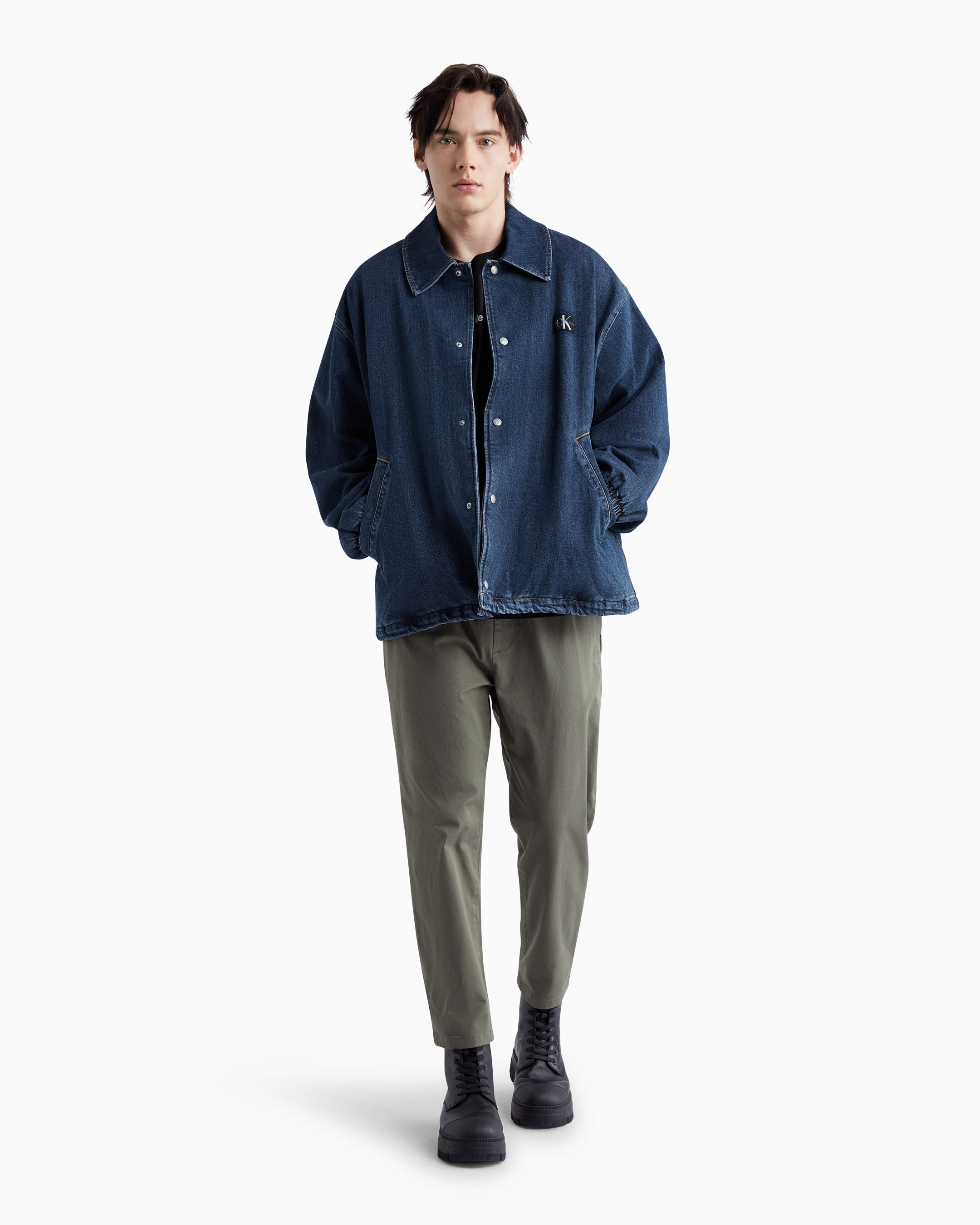 Calvin klein jacket mens sale new arrivals
