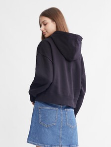 Archive Logo Fleece Hoodie, Black Beauty, hi-res