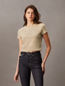 Institutional Baby Tee, White Pepper, hi-res