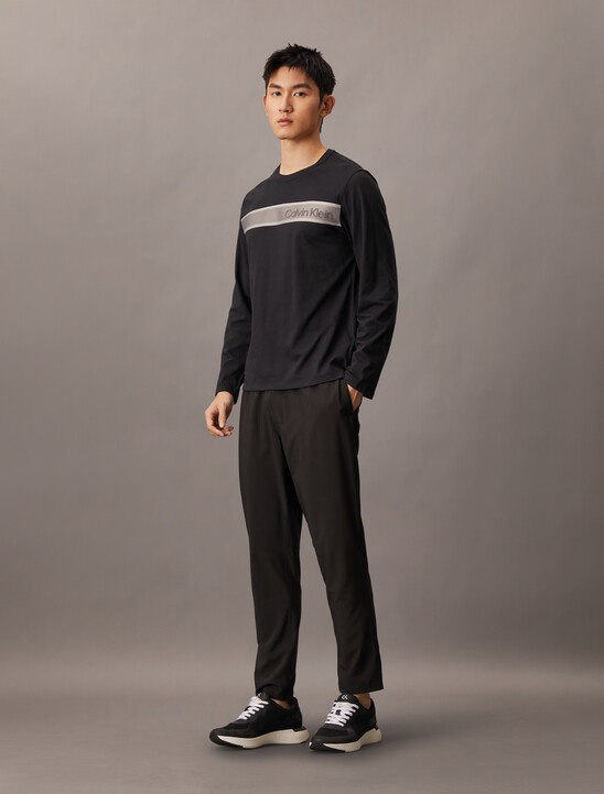 Logo Tape Long Sleeve Tee