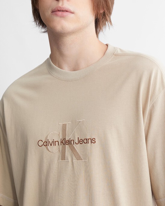 Mineral Dye Relaxed Monologo Tee
