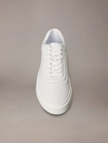 Premier - Leather Signature Trainers, Triple Bright White, hi-res