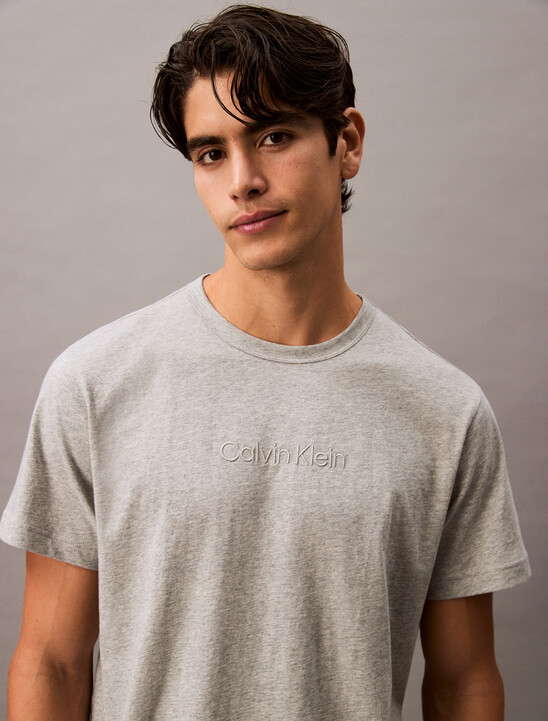 100% Cotton Crewneck Sleep T-Shirt