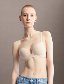 Invisibles Line Extension Push Up Plunge Bra, Beechwood, hi-res