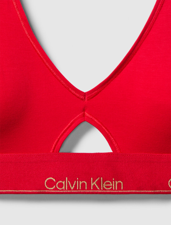 Icon Cotton Lightly Lined Triangle Bralette