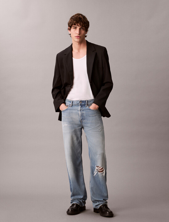 Tencel Blend 90s Straight Jeans