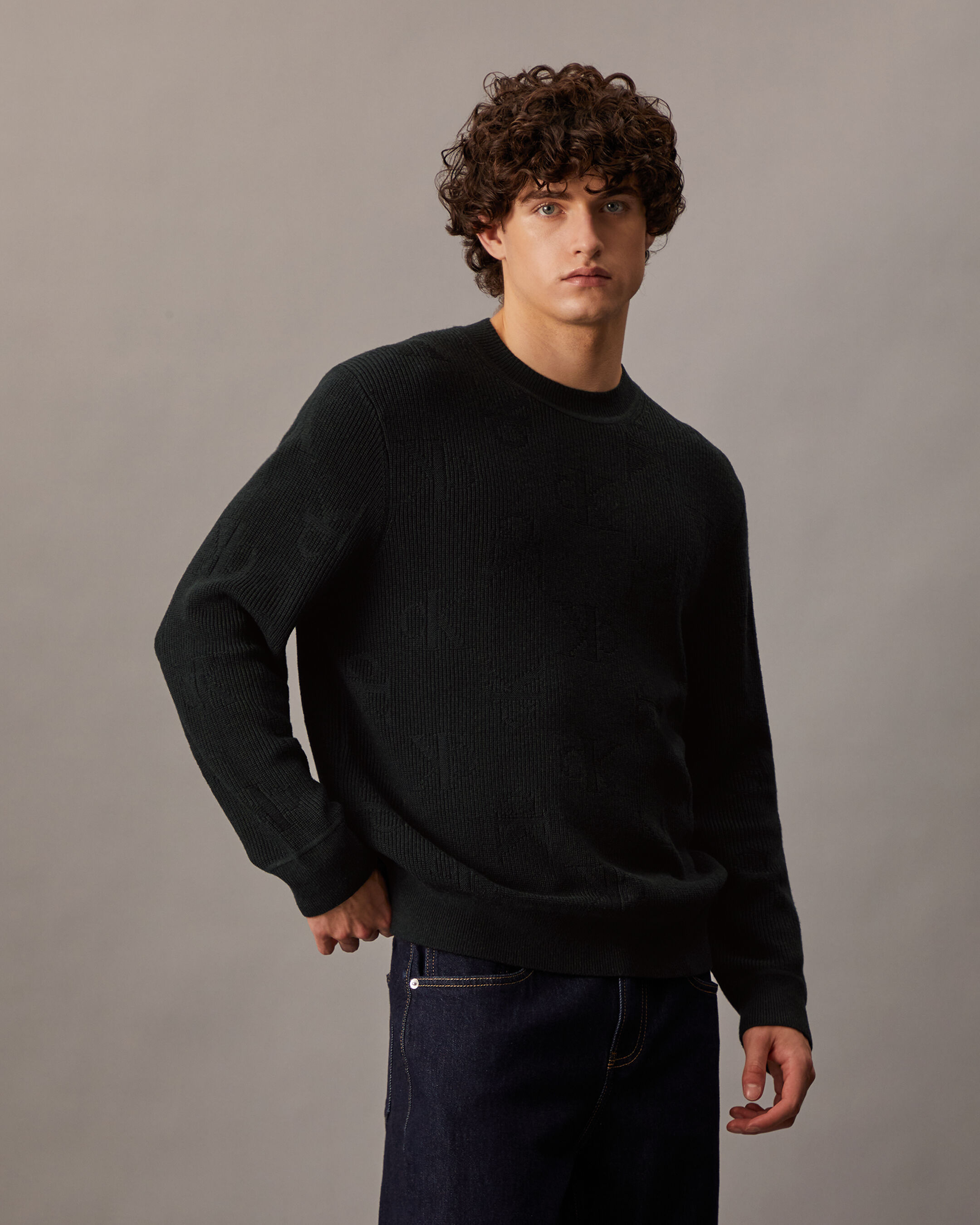 Monogrammed sweater deals