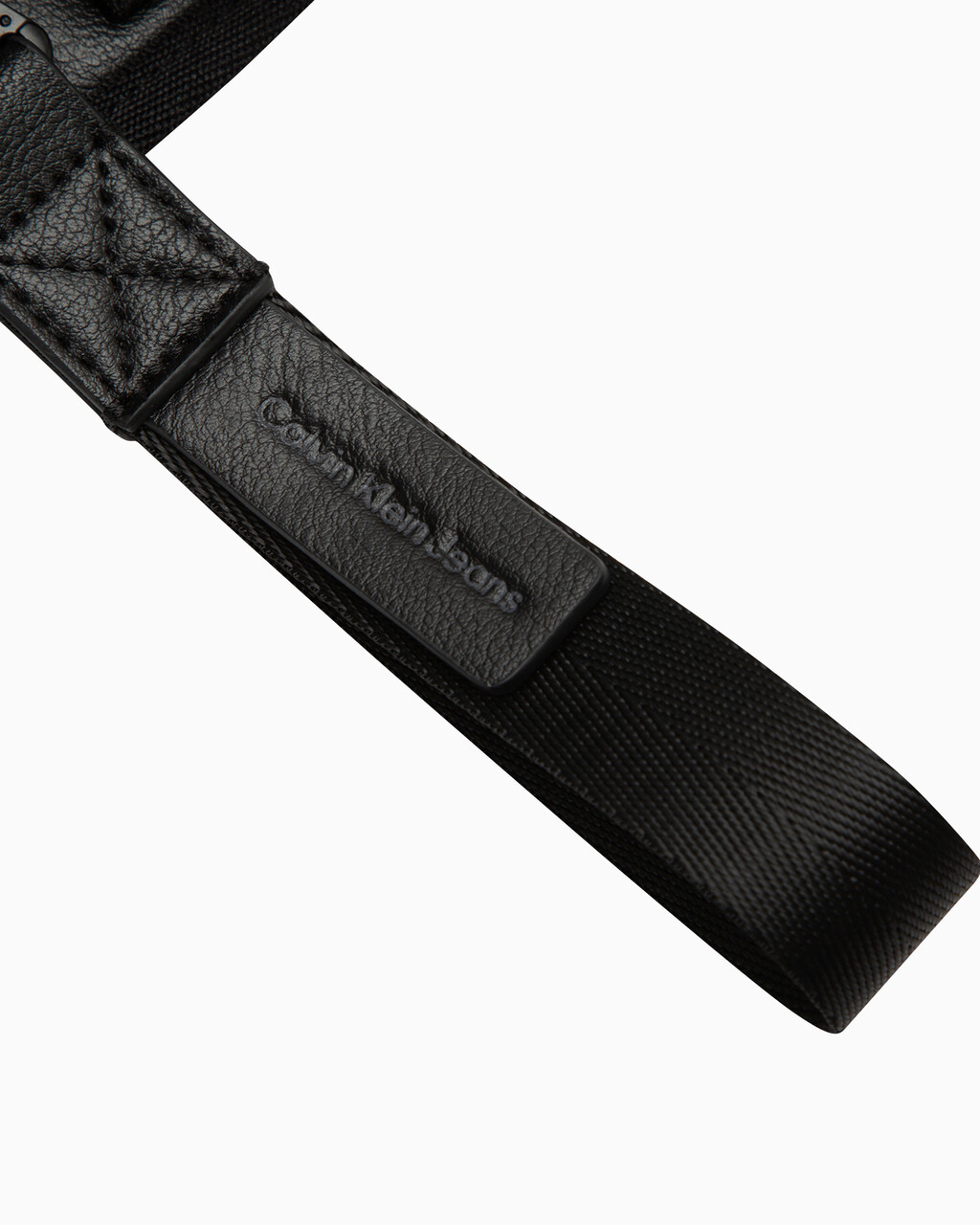 CKJ Tagged Phone Crossbody Bag, BLACK, hi-res