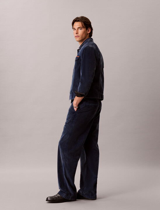 Baggy Washed Corduroy Pant