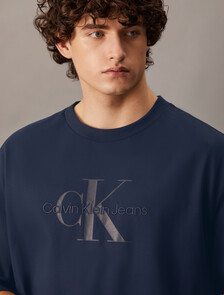 Monogram Regular Tee, Dark Sapphire, hi-res