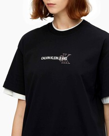 REVERSIBLE MONOGRAM TEE, Ck Black, hi-res