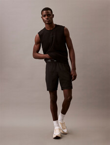 Essential Woven Short, Black, hi-res