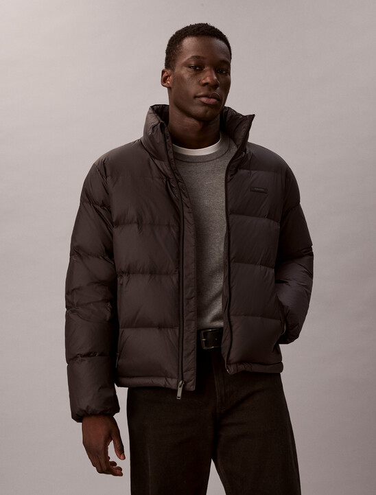 Channelled Down Puffer Jacket
