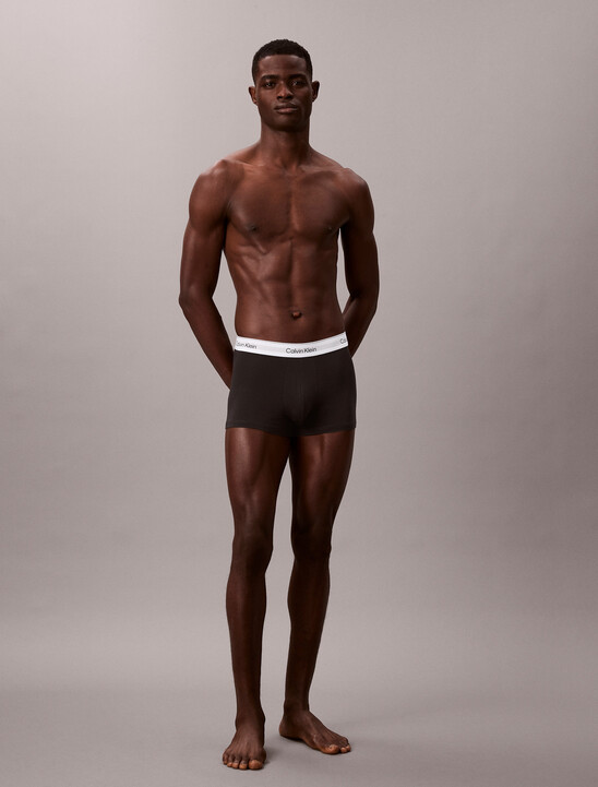 Icon Cotton Stretch Trunks 3 Pack