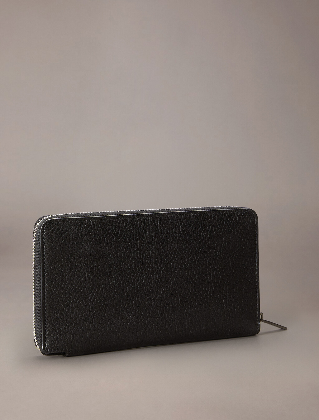 Foil Long Fold Wallet, Black, hi-res
