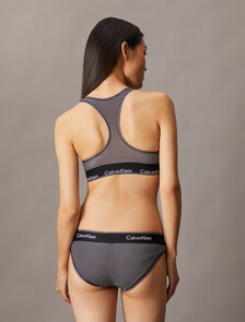 Icon Cotton Bikini, HAIRLINE STRIPE+BLACK, hi-res