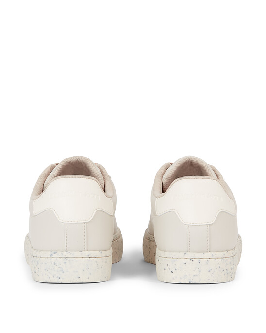 Faux Leather Trainers