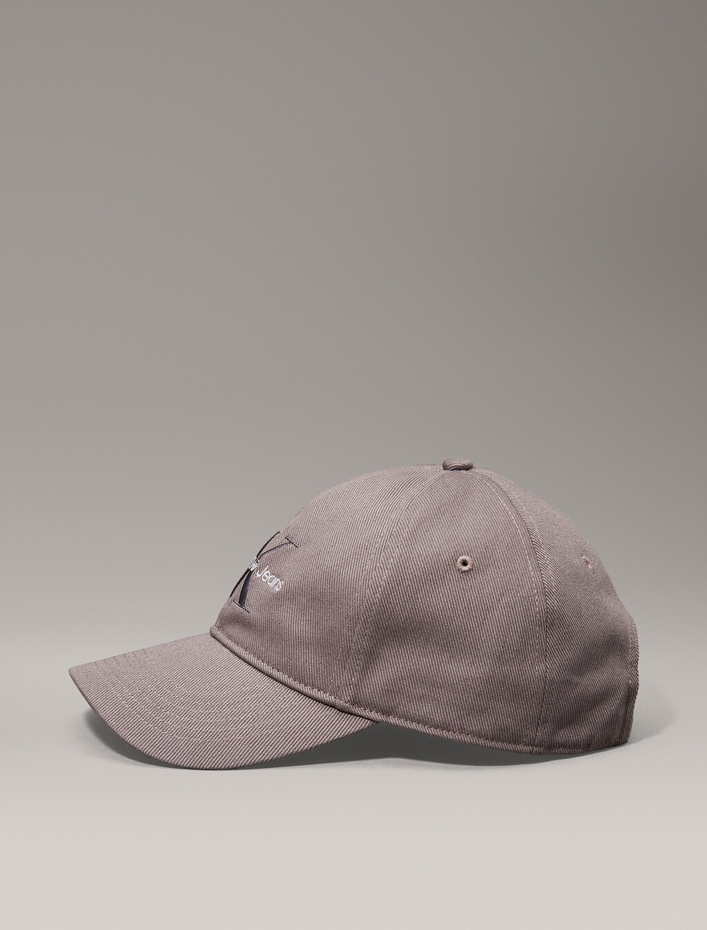 Twill Logo Cap, Charcoal Gray, hi-res