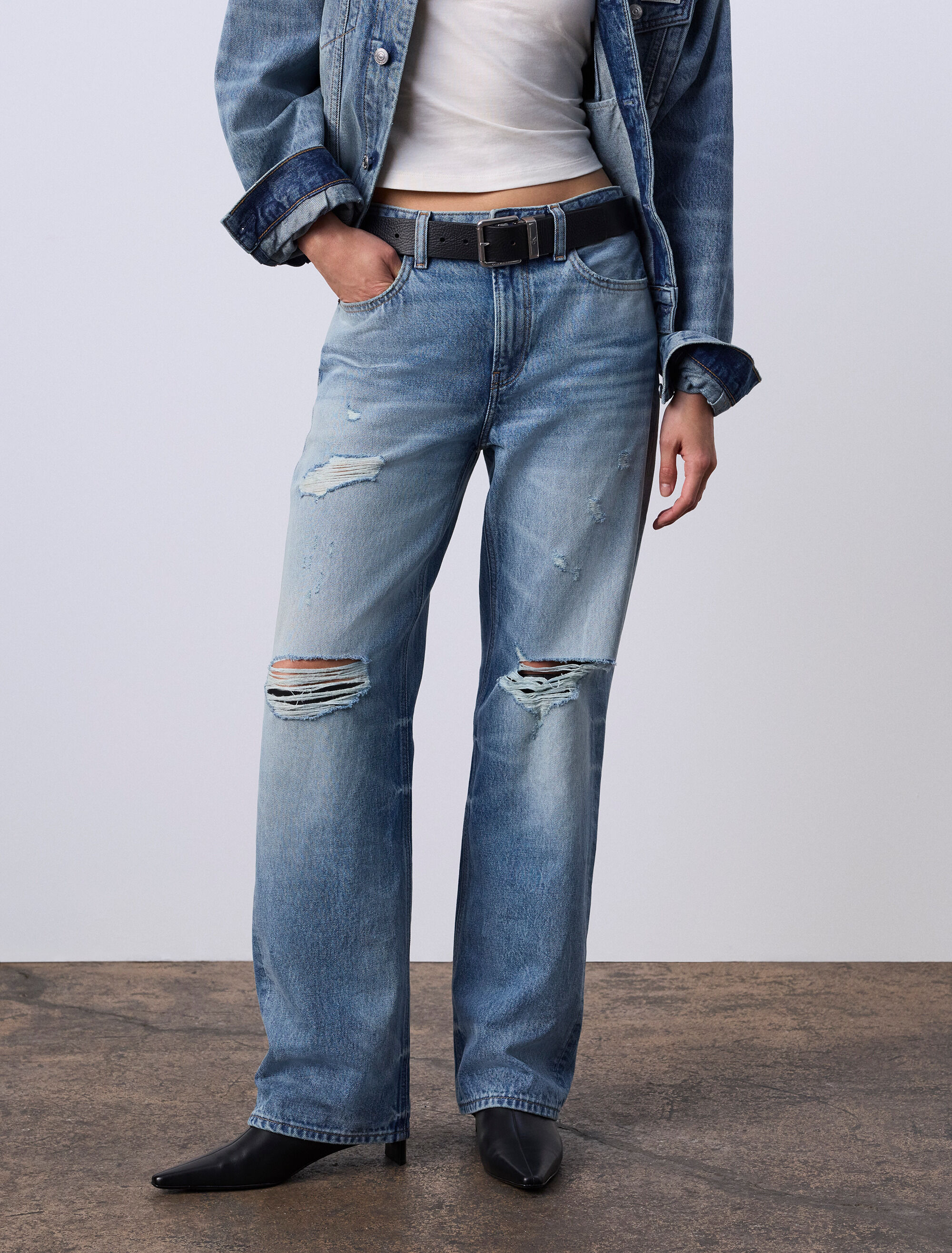 Jung Kook for Calvin Klein 90s Straight Jeans | blue | Calvin