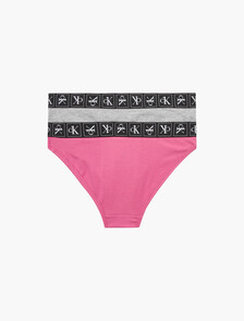 CK One Girls Bikini 2 Pack, Pinkhydrangea/Greyheather, hi-res