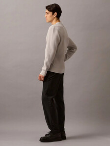 Textured Jumper, Silver Cloud, hi-res