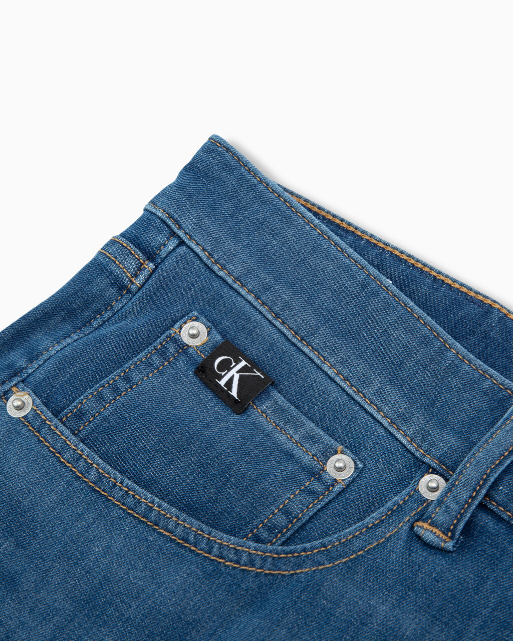 Ultimate Stretch Modern Taper Jeans, MID BLUE, hi-res