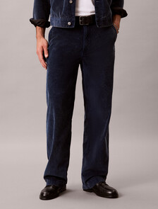 Baggy Washed Corduroy Pant, Pageant Blue, hi-res