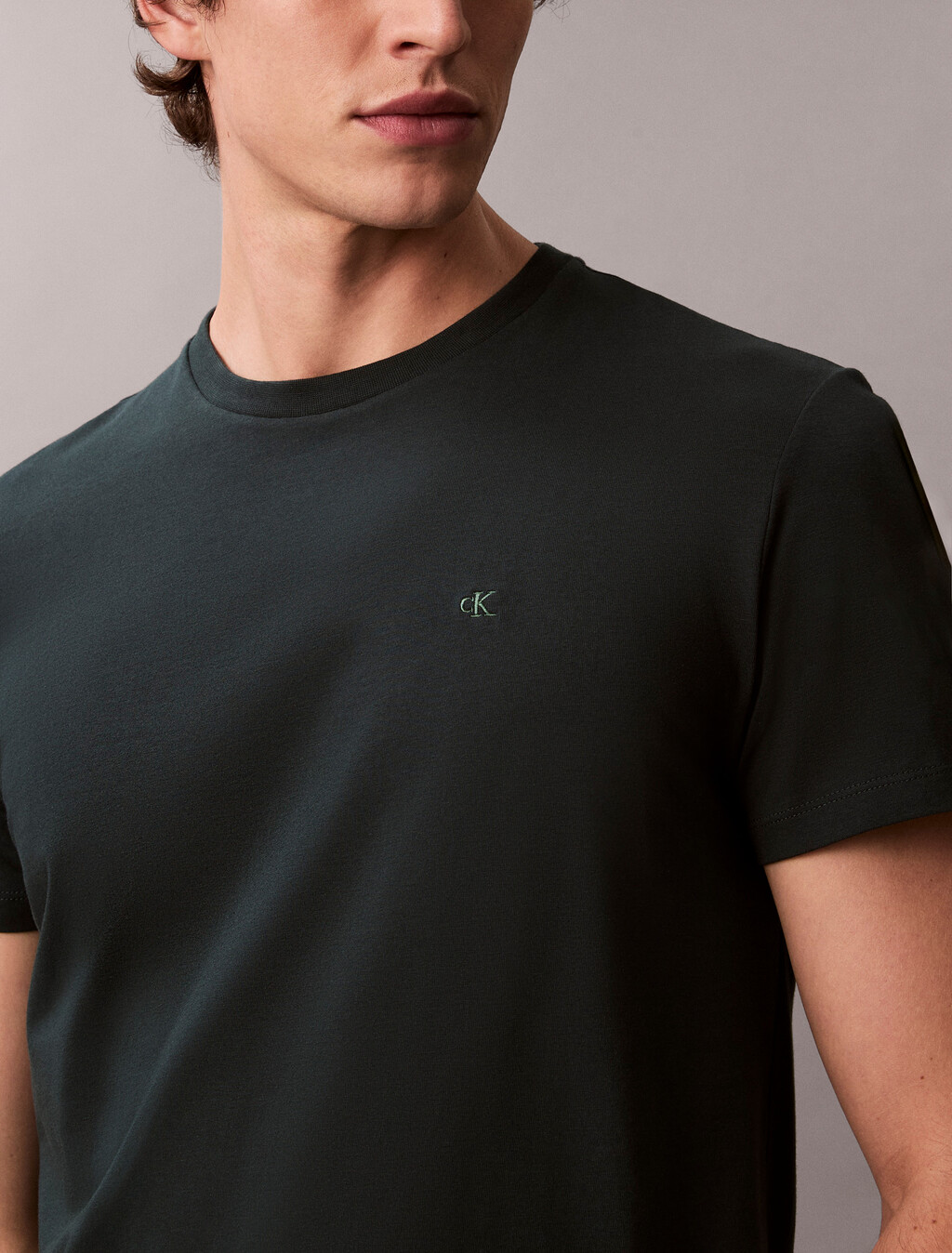 Stretch Cotton Slim Tee, Magical Forest, hi-res