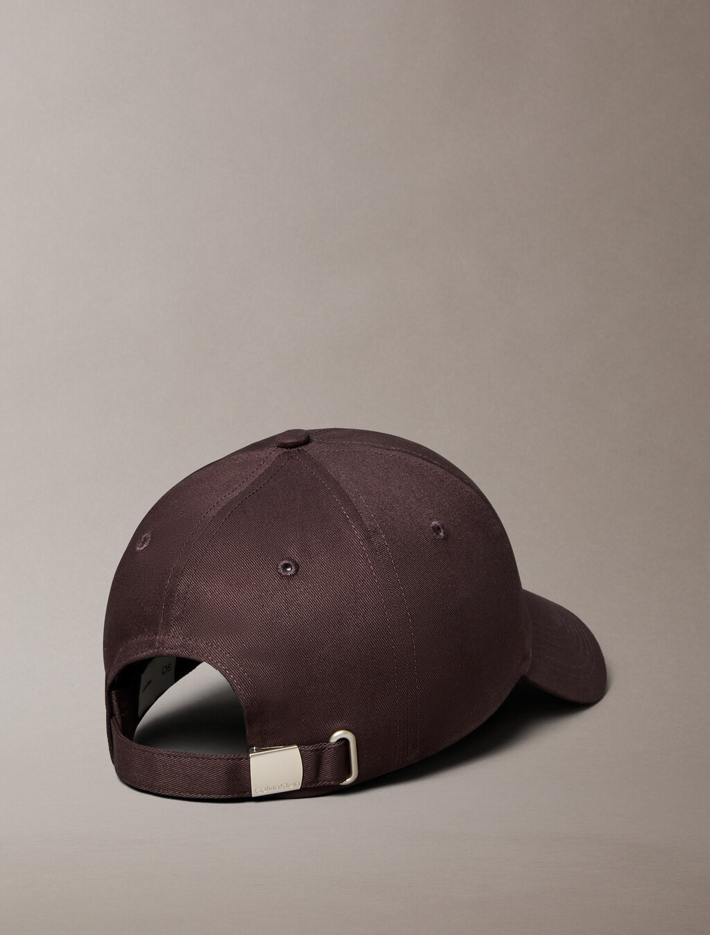 Twill Logo Cap, Rich Brown, hi-res