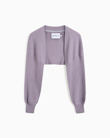 Feminine 2 In 1 Knit Cardigan, LAVENDER AURA, hi-res