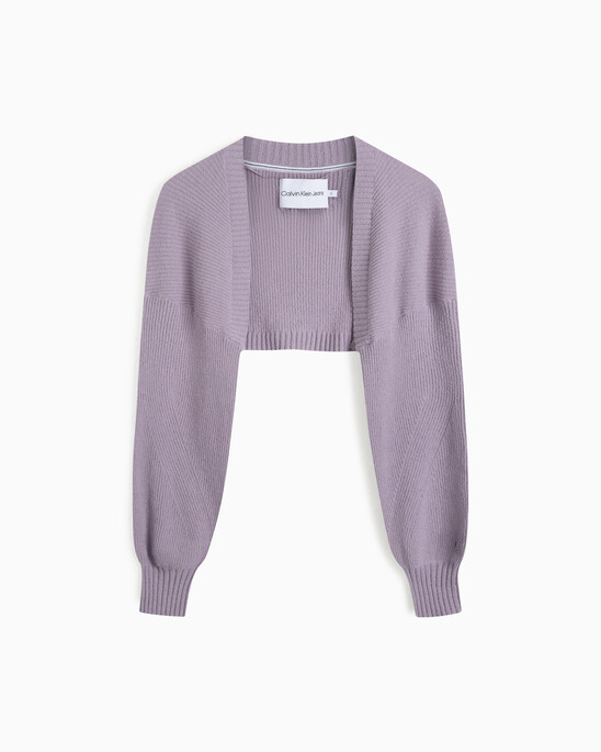 Feminine 2 In 1 Knit Cardigan