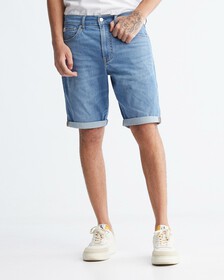 37.5 Regular Denim Shorts, LIGHT BLUE, hi-res