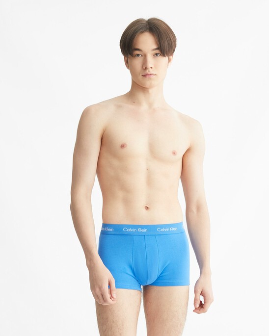 Cotton Stretch 3 Pack Low Rise Trunk