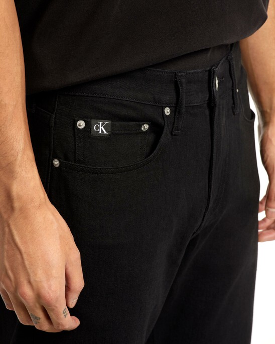 90S STRAIGHT BLACK ARCHIVAL JEANS