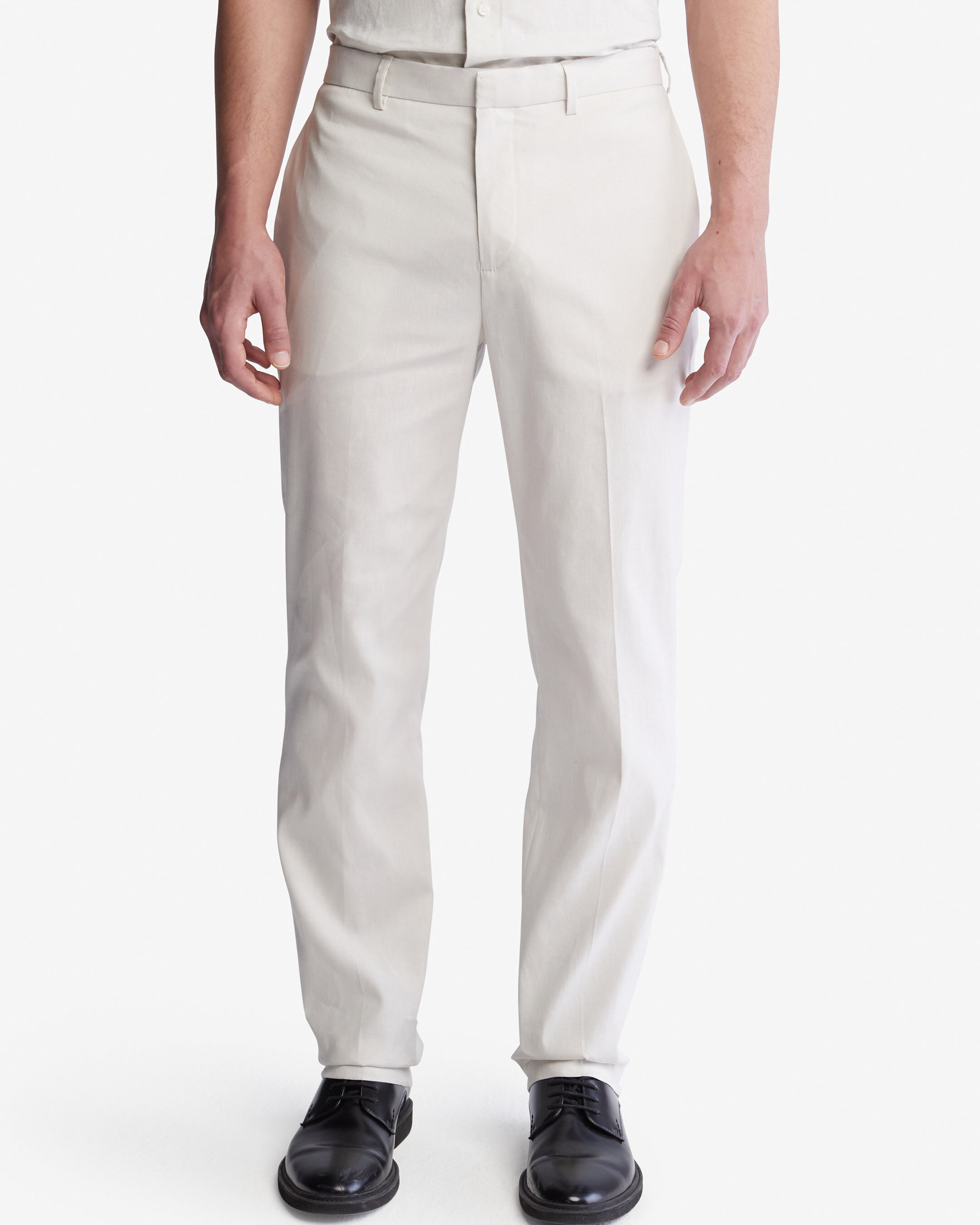 Calvin klein white pants on sale