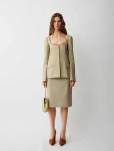 Camille Jacket, Hay, hi-res