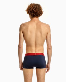 Pro Fit Micro Low Rise Trunks, Blue Shadow, hi-res