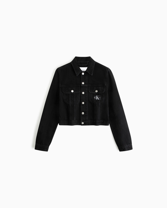 Cropped 90s Denim Jacket